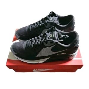 NIKE AIR MAX LUNAR90 WR - BLACK/SILVER/WHITE Sz 10.5 - Style Code 654471 003